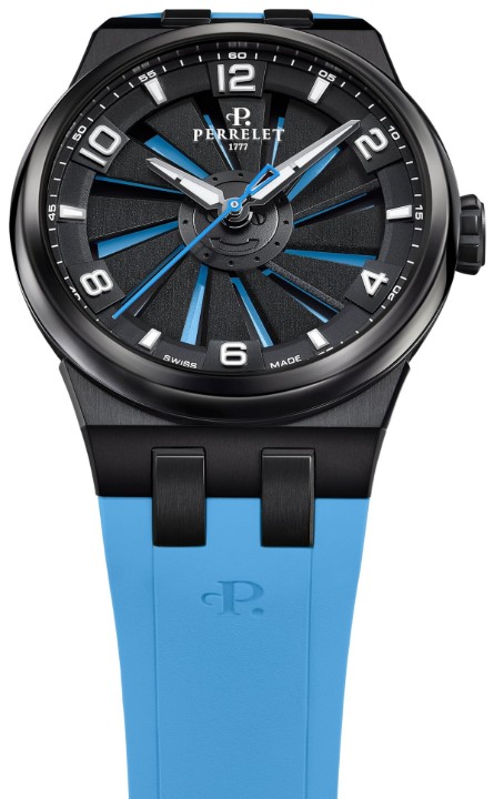 Bild von Perrelet Turbine Titanium 41 Ice Blue