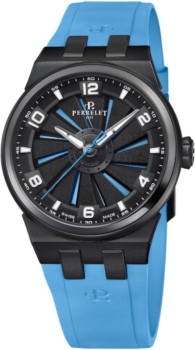 Bild von Perrelet Turbine Titanium 41 Ice Blue