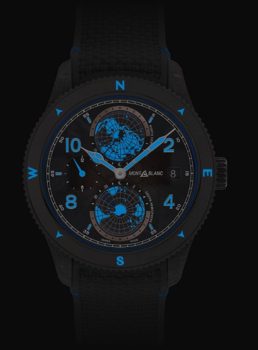 Bild von Montblanc 1858 Geosphere CARBO₂ 0 Oxygen Limited Edition