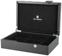 Bild von Uhrenbox Paul Design Gentlemen 10 Black Apricot