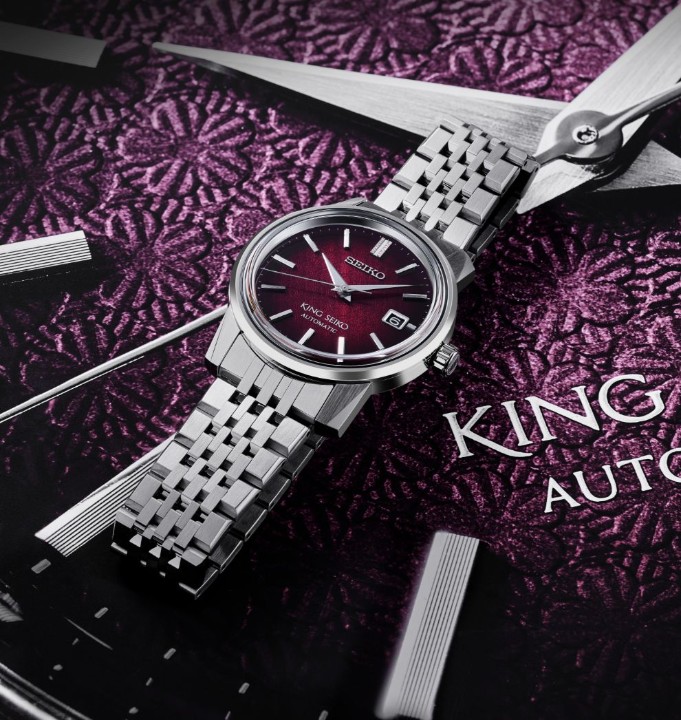 Bild von Seiko King Seiko KSK 6L ‘Garyu-Bai Red’