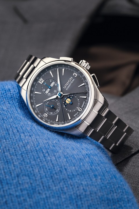 Bild von Union Glashütte Belisar Chronograph Moon Phase