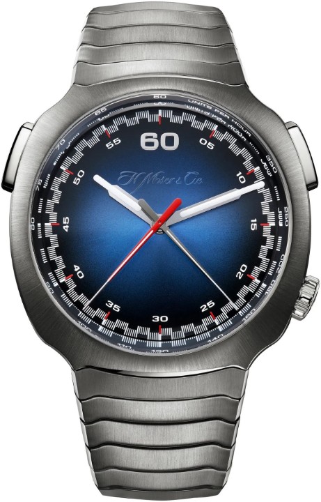 Bild von H. Moser & Cie Streamliner Flyback Chronograph Funky Blue