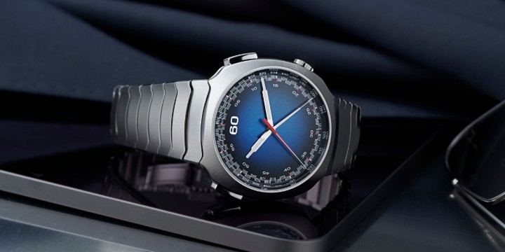 Bild von H. Moser & Cie Streamliner Flyback Chronograph Funky Blue