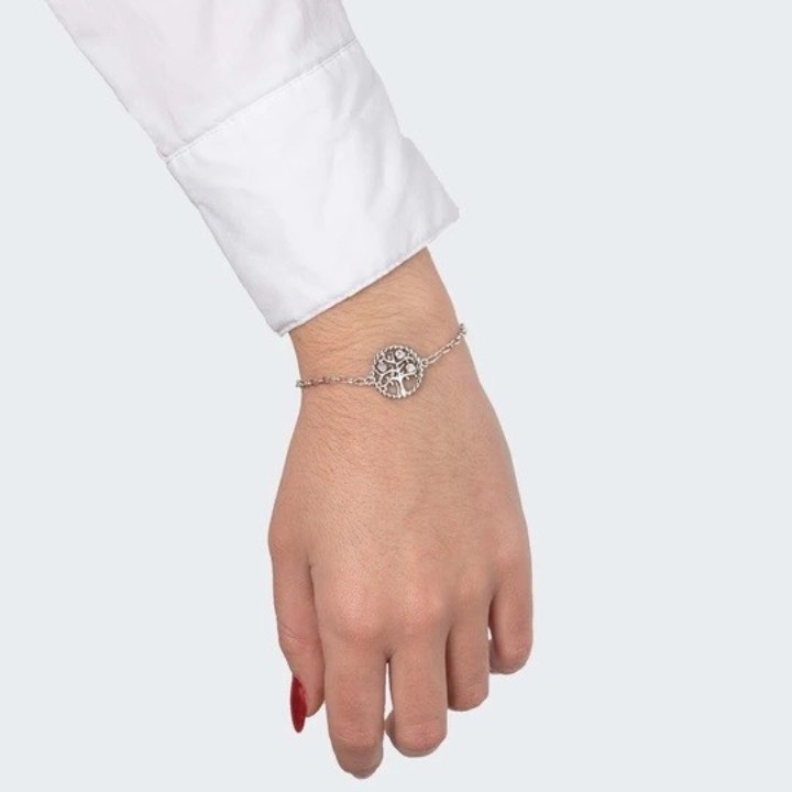 Bild von Damenarmband Lotus Style Rainbow