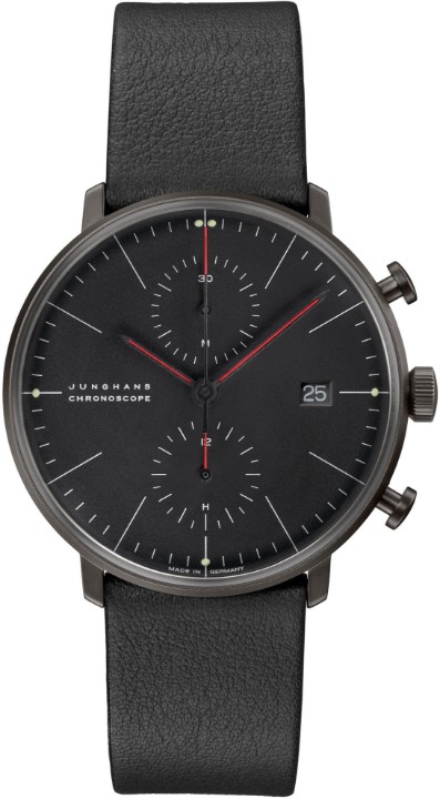 Bild von Junghans max bill Chronoscope Bauhaus