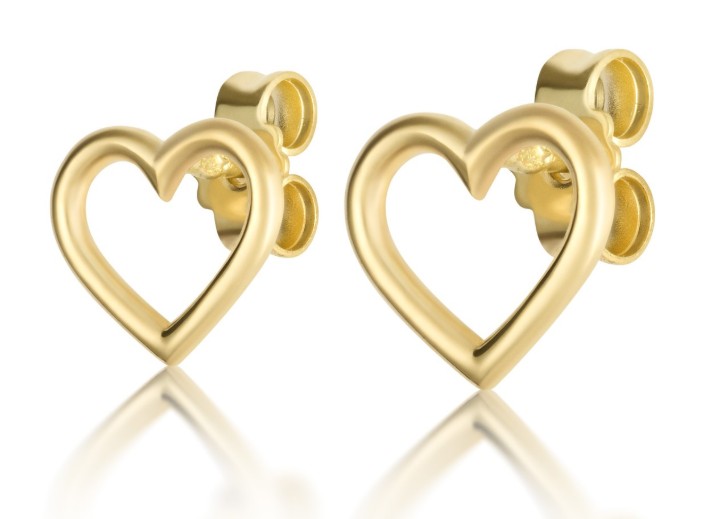 Bild von Ohrringe LOEE Essence aus Gelbgold
