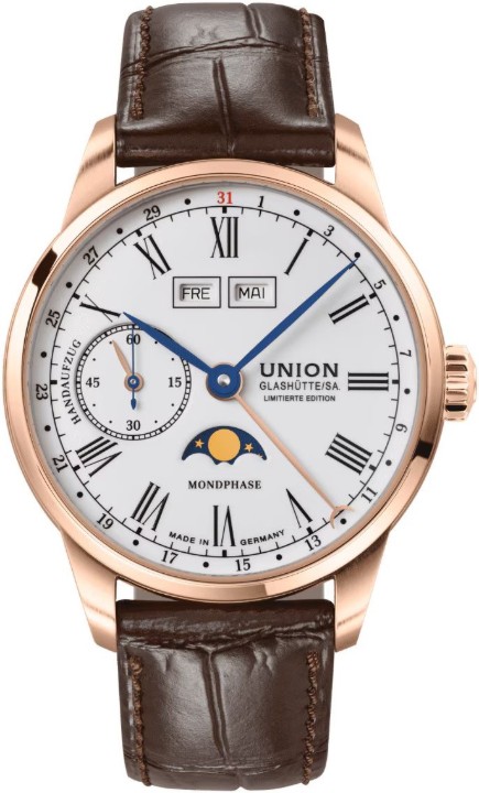 Bild von Union Glashütte 1893 Johannes Dürrstein Moon Phase Limited Edition