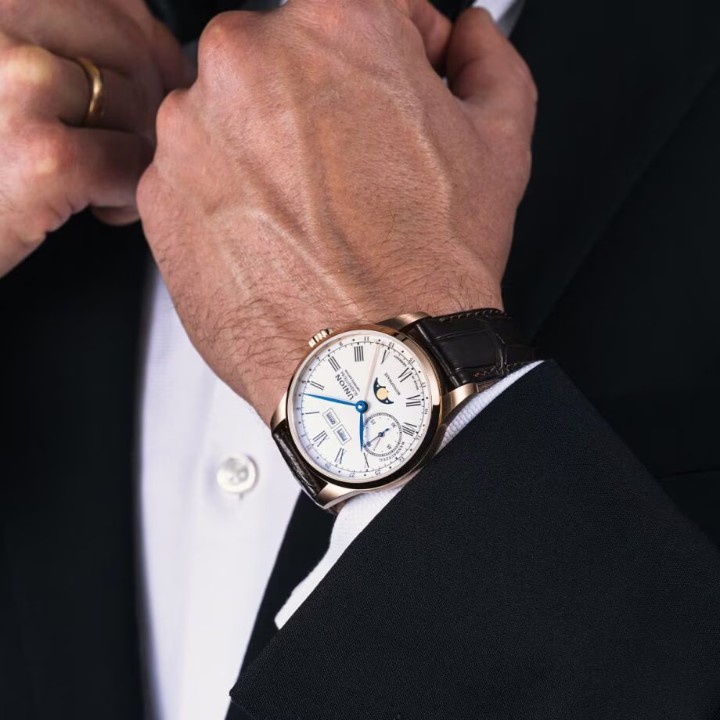 Bild von Union Glashütte 1893 Johannes Dürrstein Moon Phase Limited Edition