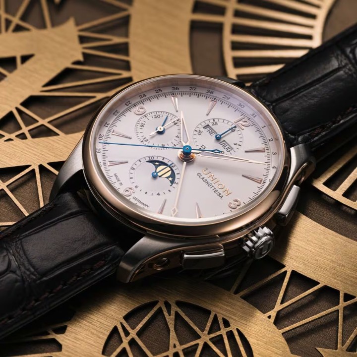 Bild von Union Glashütte Belisar Chronograph Moon Phase