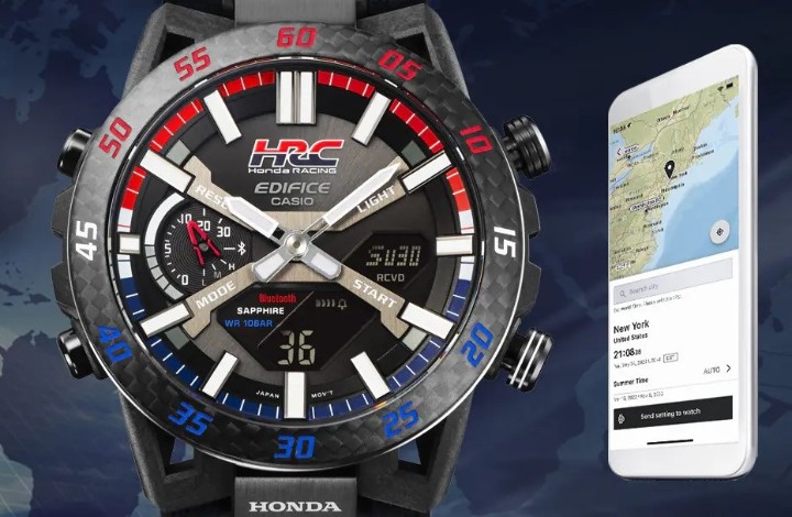 Bild von Casio Edifice Sospensione Honda Racing Collaboration Model