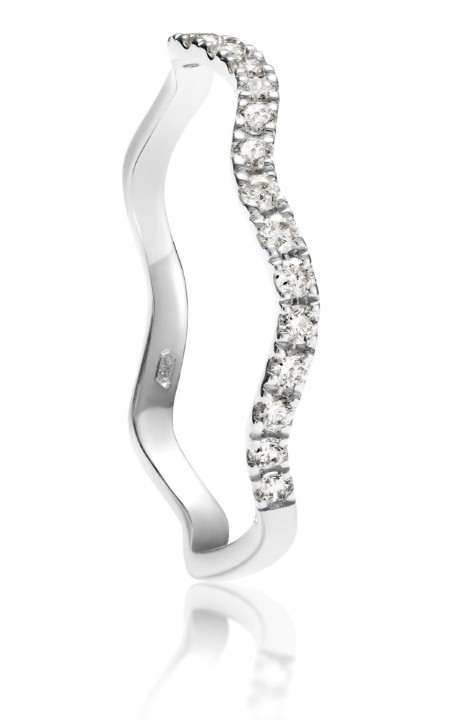 Bild von Ring LOEE Essence aus Weißgold mit Diamanten