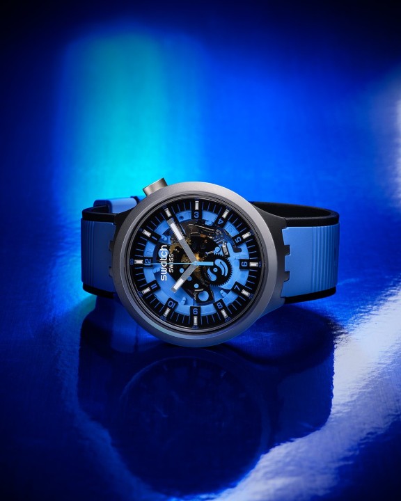 Bild von Swatch Blue Daze