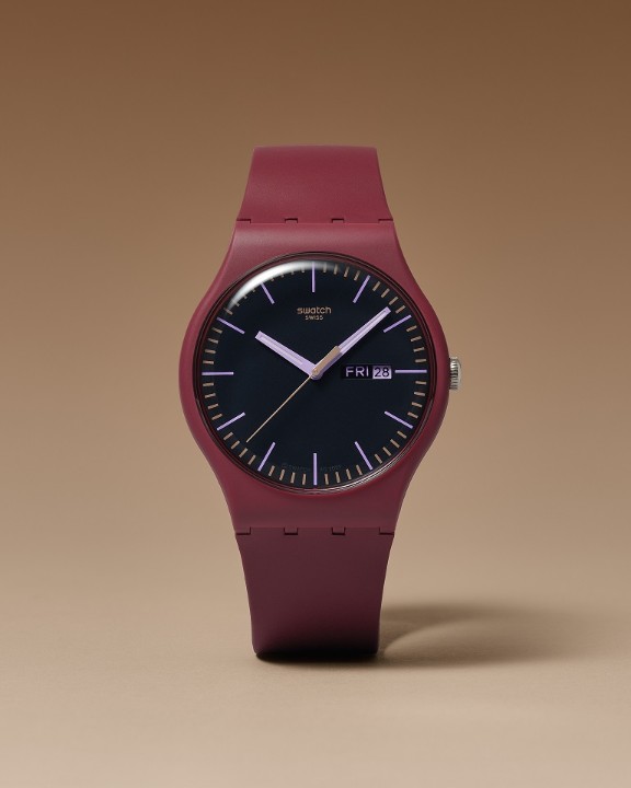 Bild von Swatch Burgundy Berry