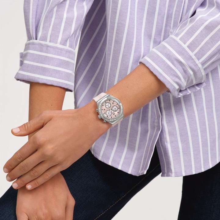 Bild von Swatch Poppingly Pink