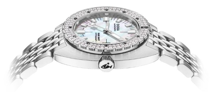 Bild von Doxa SUB 200T Diamonds Whitepearl
