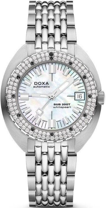 Bild von Doxa SUB 200T Diamonds Whitepearl