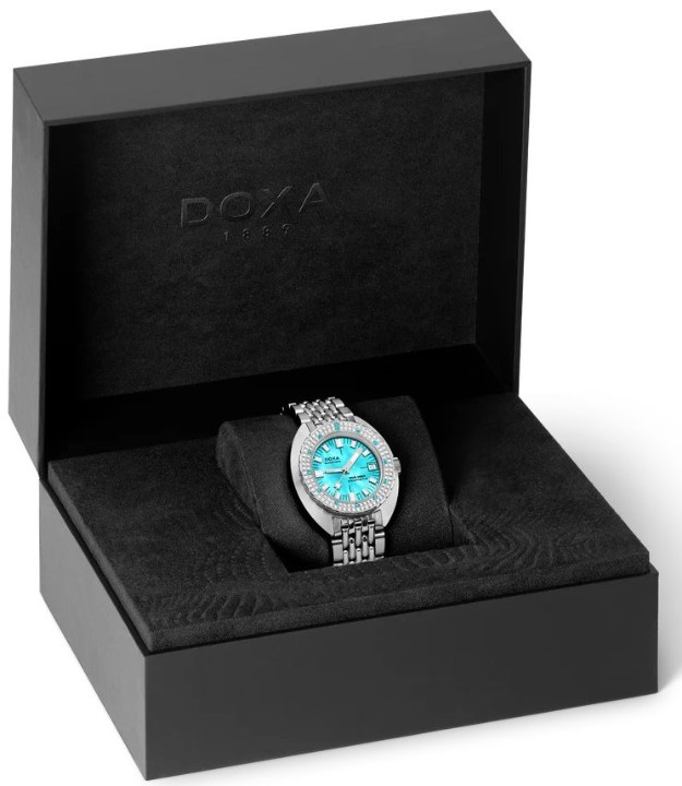 Bild von Doxa SUB 200T Diamonds Aquamarine