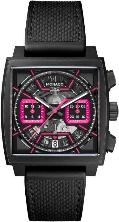Bild von Tag Heuer Monaco Pink