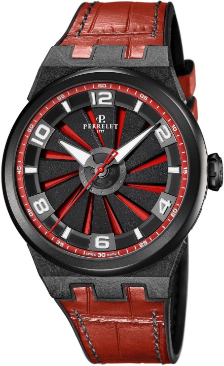 Bild von Perrelet Turbine Carbon Red