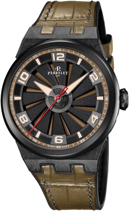 Bild von Perrelet Turbine Carbon Khaki