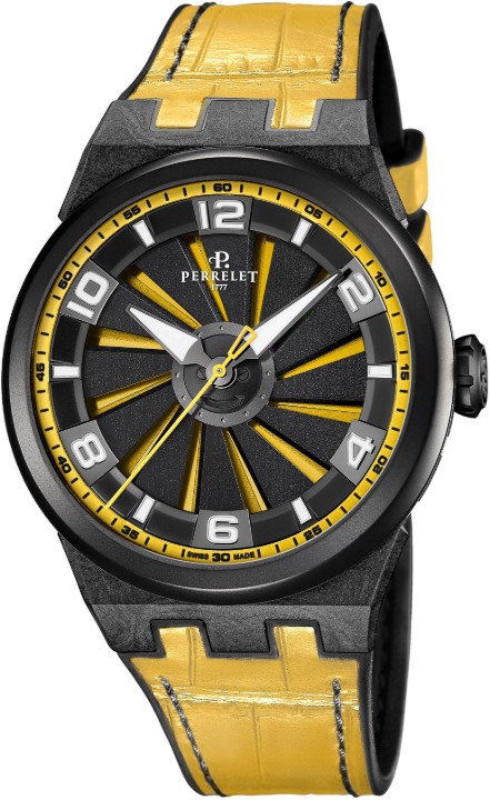 Bild von Perrelet Turbine Carbon Yellow