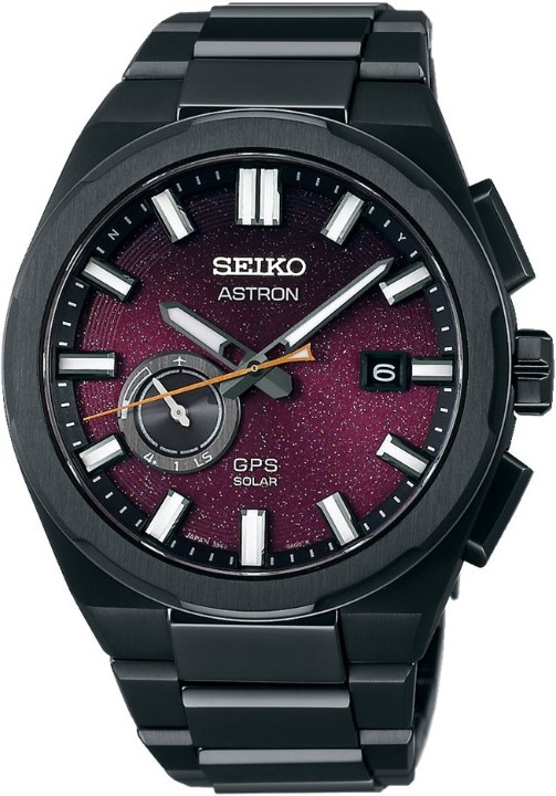Bild von Seiko Astron GPS Solar 2025 Limited Edition ‘Yozakura’ Cherry Blossom By Night