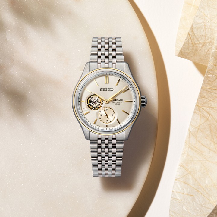 Bild von Seiko Presage Classic „Shiro-Iro“ Open Heart