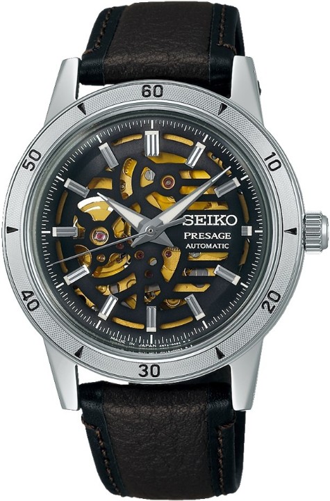 Bild von Seiko Presage Style60's ‘Elegant yet Rugged’ Biker style