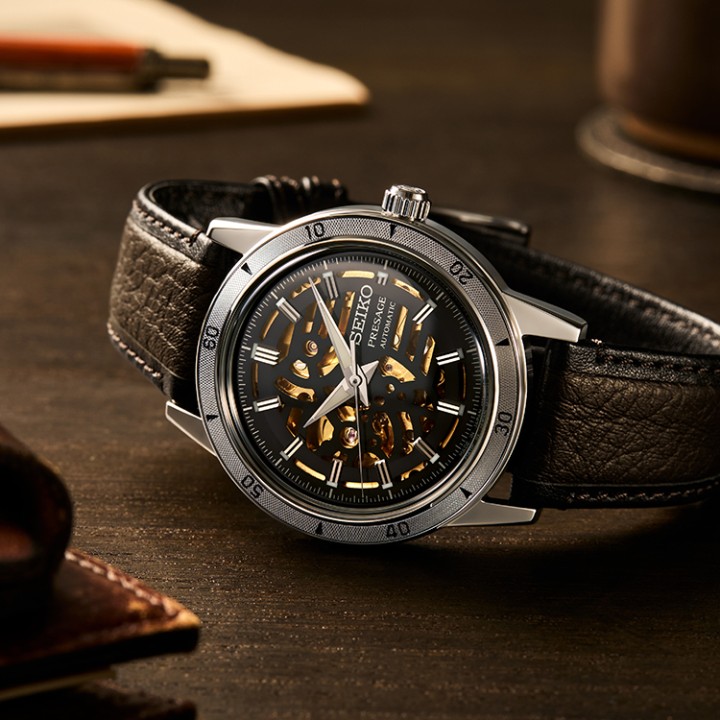 Bild von Seiko Presage Style60's ‘Elegant yet Rugged’ Biker style