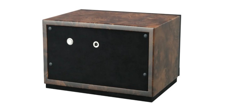 Bild von Uhrenbeweger Paul Design Gentlemen 2D Burlwood mit Batteriefach