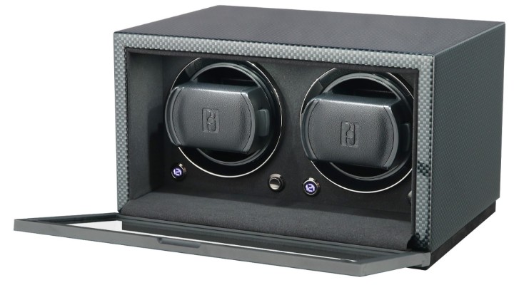 Bild von Uhrenbeweger Paul Design Gentlemen 2D Carbon mit Batteriefach
