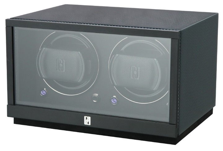 Bild von Uhrenbeweger Paul Design Gentlemen 2D Carbon mit Batteriefach