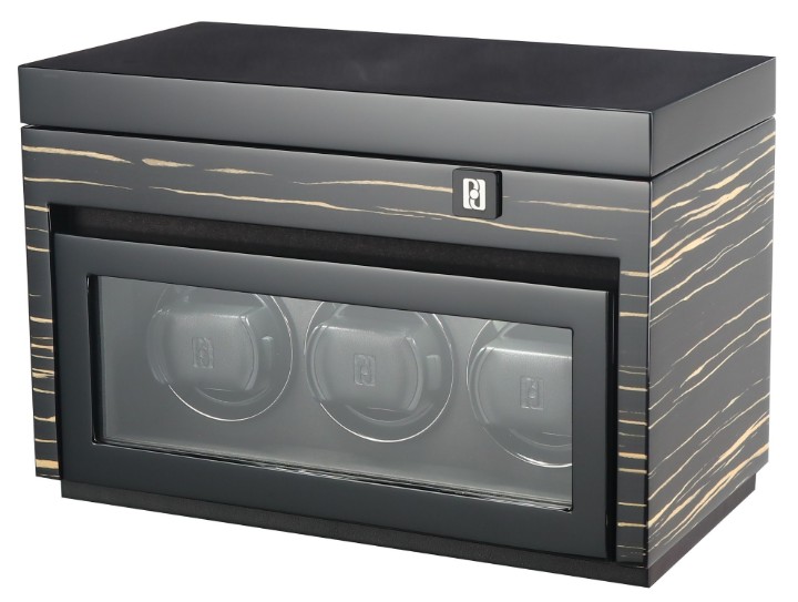 Bild von Uhrenbeweger Paul Design Gentlemen 3+5 Black Shadow