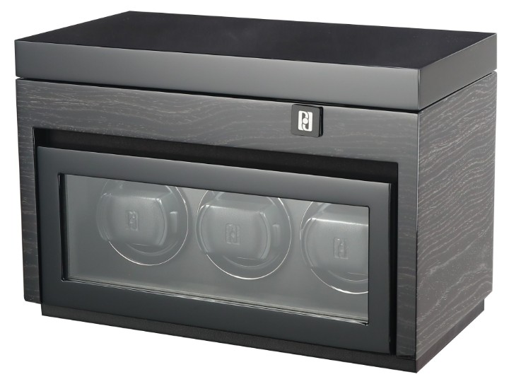 Bild von Uhrenbeweger Paul Design Gentlemen 3+5 Black Apricot