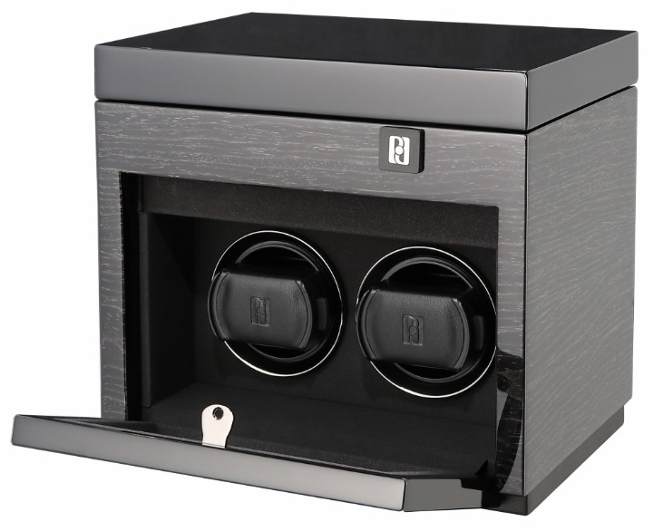 Bild von Uhrenbeweger Paul Design Gentlemen 2+3 Black Apricot