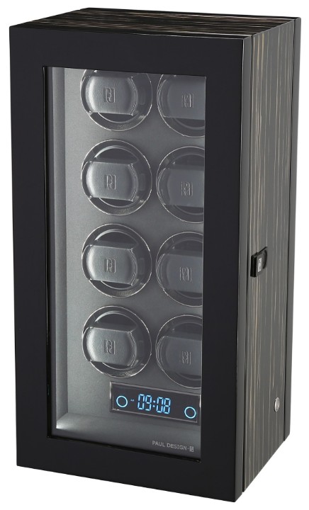 Bild von Uhrenbeweger Paul Design Gentlemen 8 Black Shadow