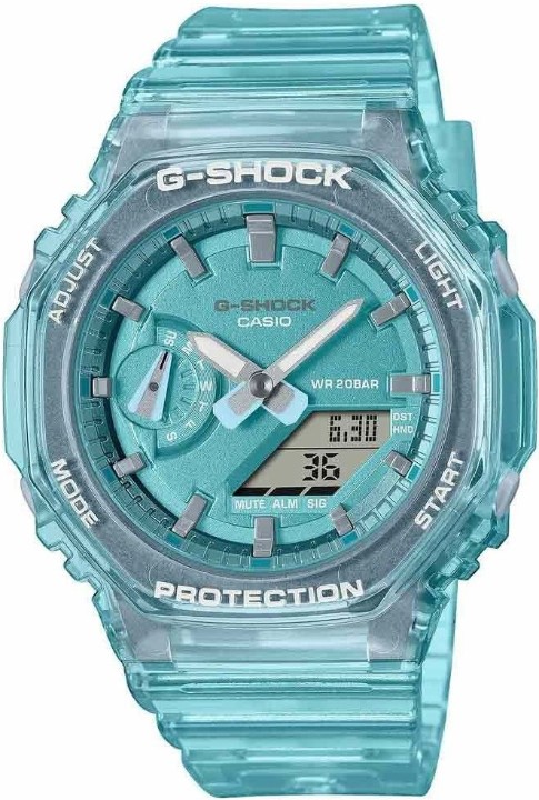 Bild von Casio G-Shock Mini Carbon Core Guard Skeleton x Metallic Dial