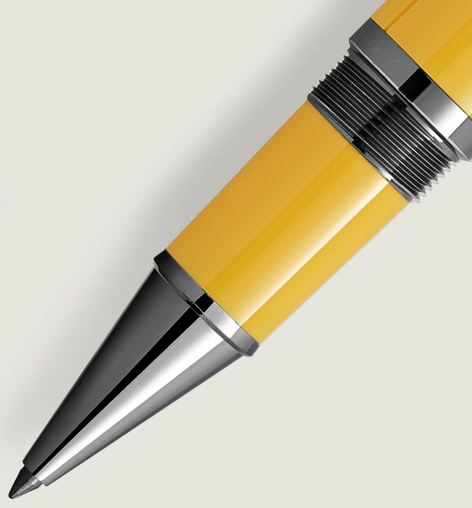 Bild von Rollerball Montblanc Great Characters Enzo Ferrari Special Edition Giallo Modena