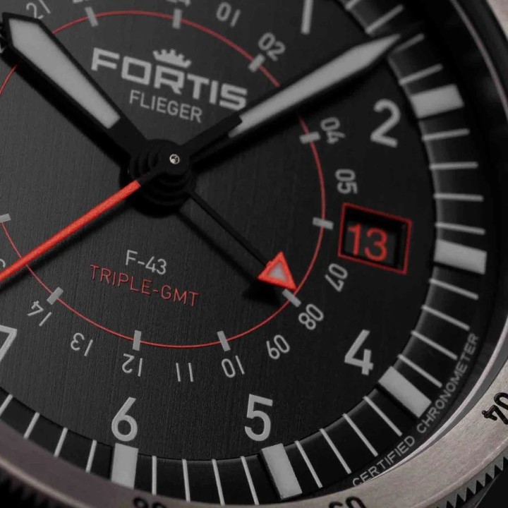 Bild von Fortis Flieger F-43 Triple-GMT