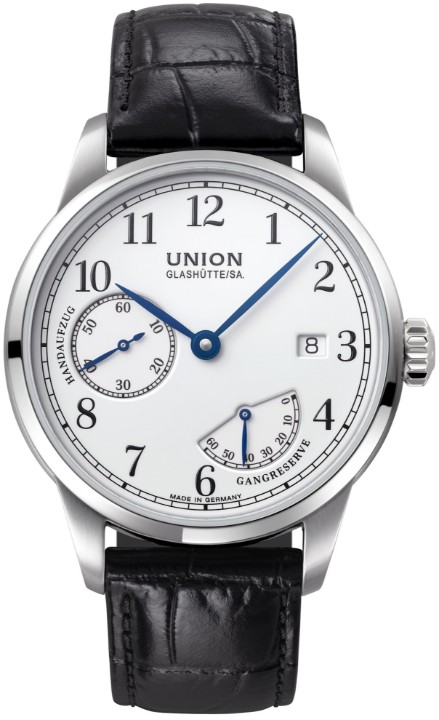 Bild von Union Glashütte 1893 Johannes Dürrstein Edition Power Reserve