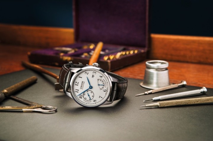 Bild von Union Glashütte 1893 Johannes Dürrstein Edition Power Reserve