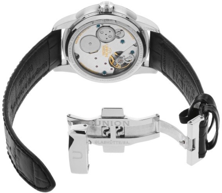 Bild von Union Glashütte 1893 Johannes Dürrstein Edition Power Reserve