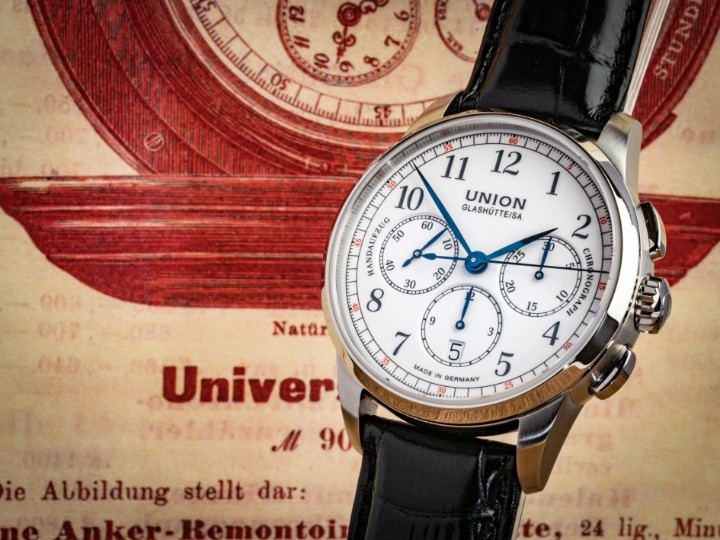 Bild von Union Glashütte 1893 Johannes Dürrstein Edition Chronograph