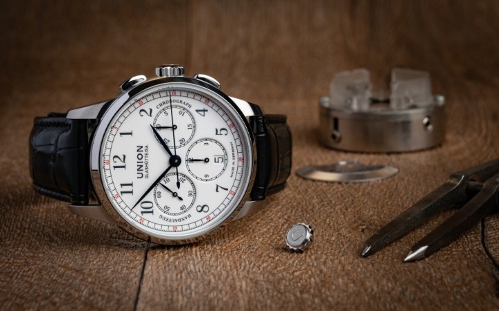 Bild von Union Glashütte 1893 Johannes Dürrstein Edition Chronograph