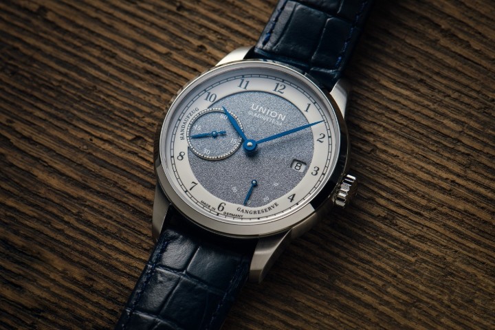 Bild von Union Glashütte 1893 Johannes Dürrstein Edition Power Reserve