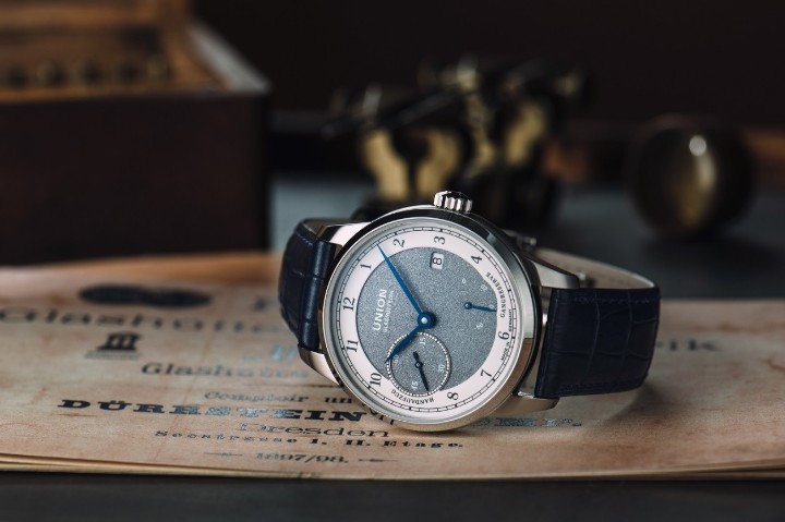 Bild von Union Glashütte 1893 Johannes Dürrstein Edition Power Reserve