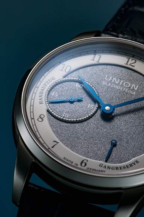 Bild von Union Glashütte 1893 Johannes Dürrstein Edition Power Reserve