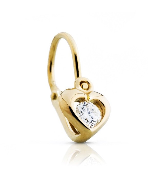 Bild von Kinderohrringe LOEE Kids aus Gelbgold mit Diamanten