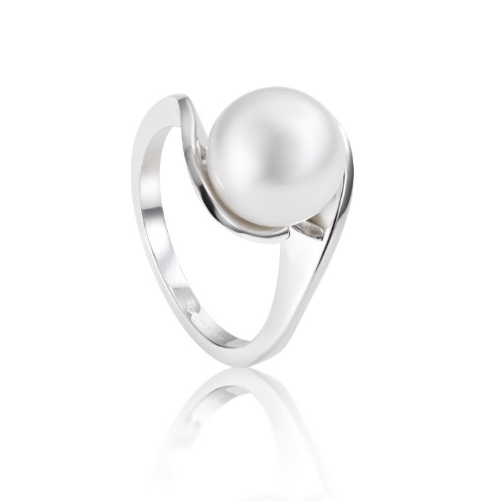 Bild von Ring LOEE Pearls aus Weißgold mit Perle